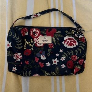 Ju-Ju-Be Floral Cosmetic Bag/Diaper Pouch